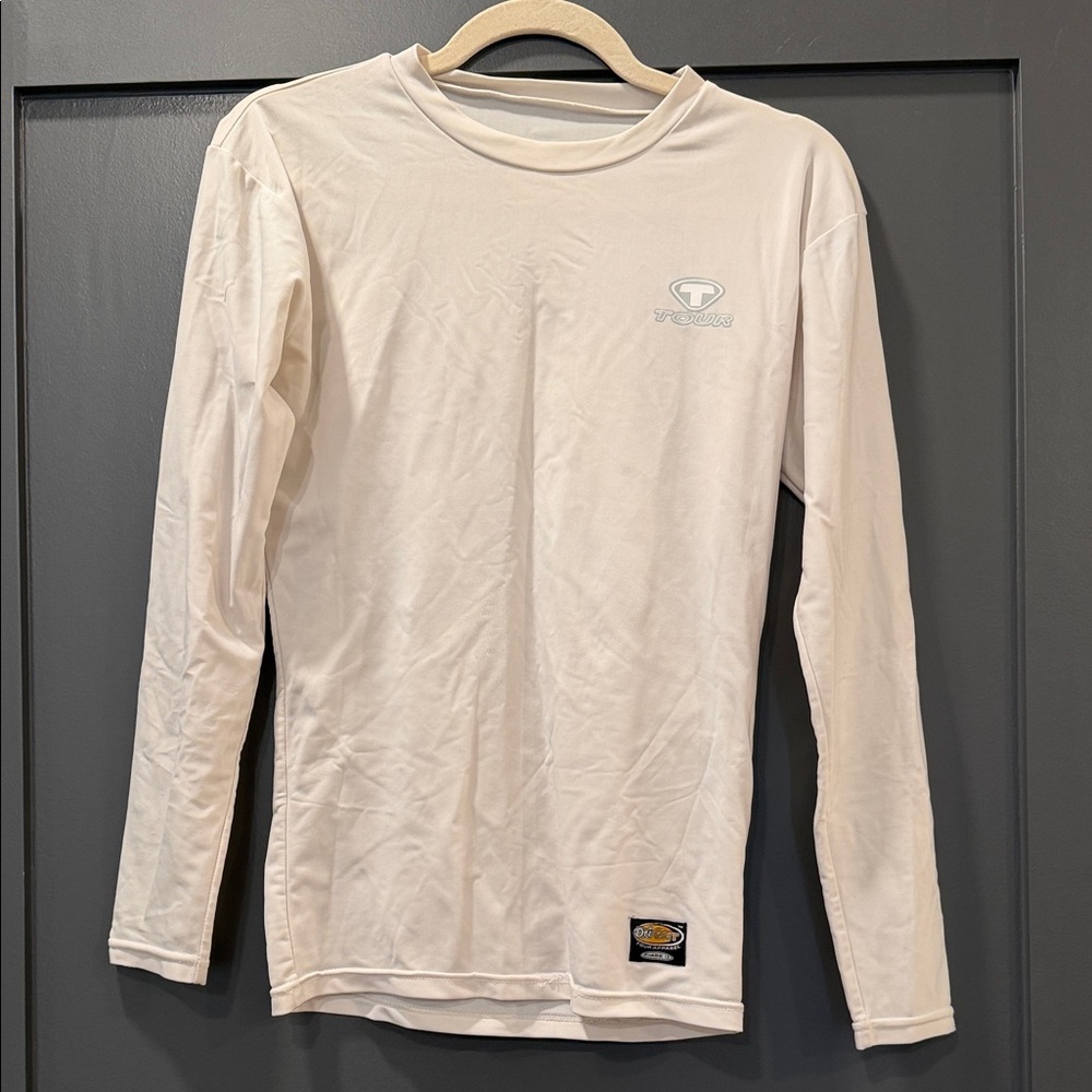 Men's Cream Long Sleeve Shirt